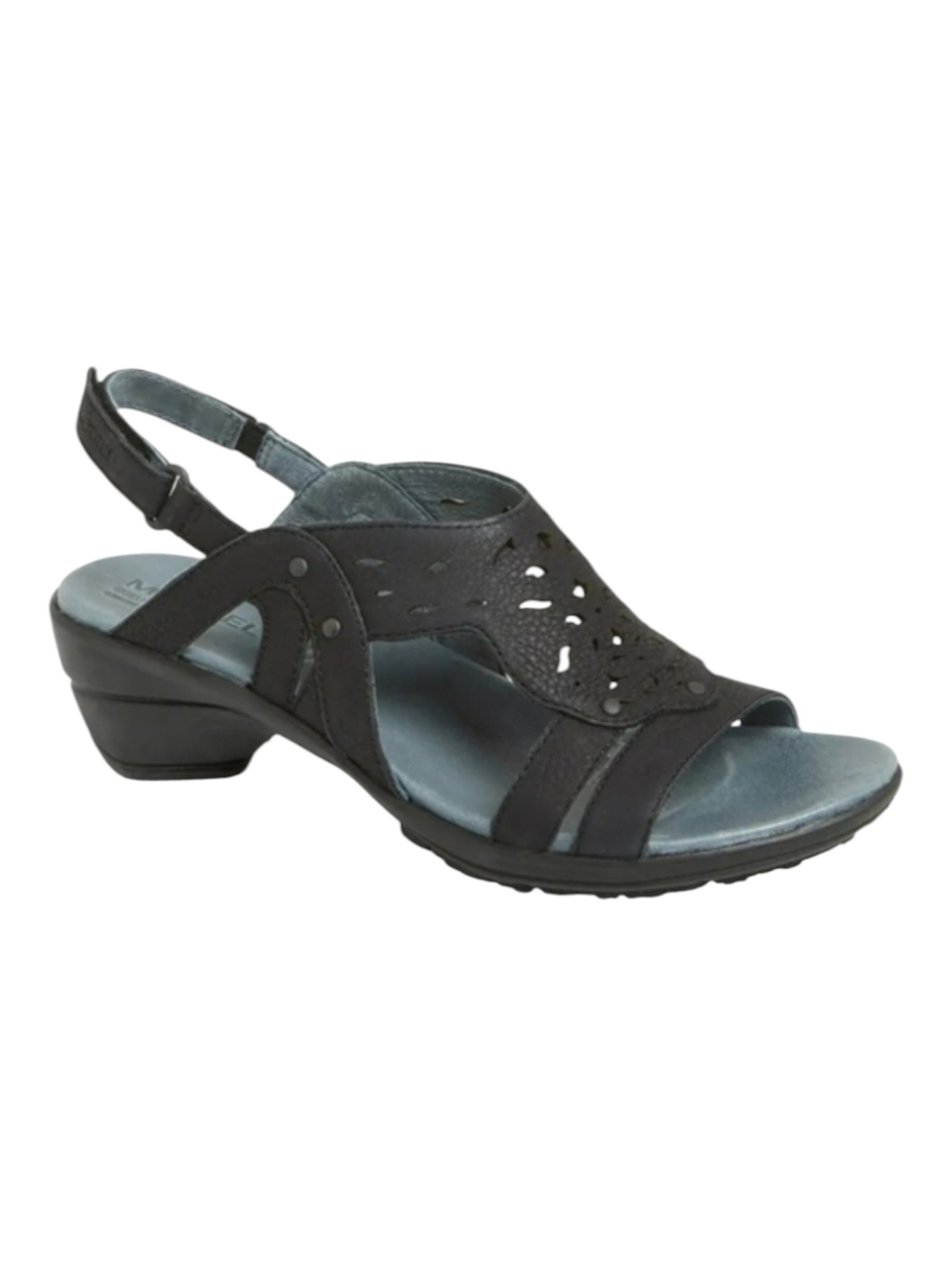 Merrell Open Toe Leather Slingback Sandals Select Fresh Air Cushion Women's 11
